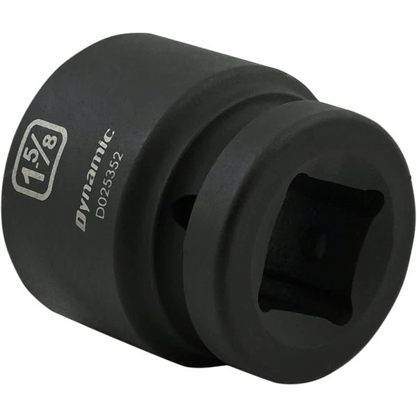 Dynamic Tools 1-5/8-in x 1-in Drive 6-Point SAE Shallow Impact Socket