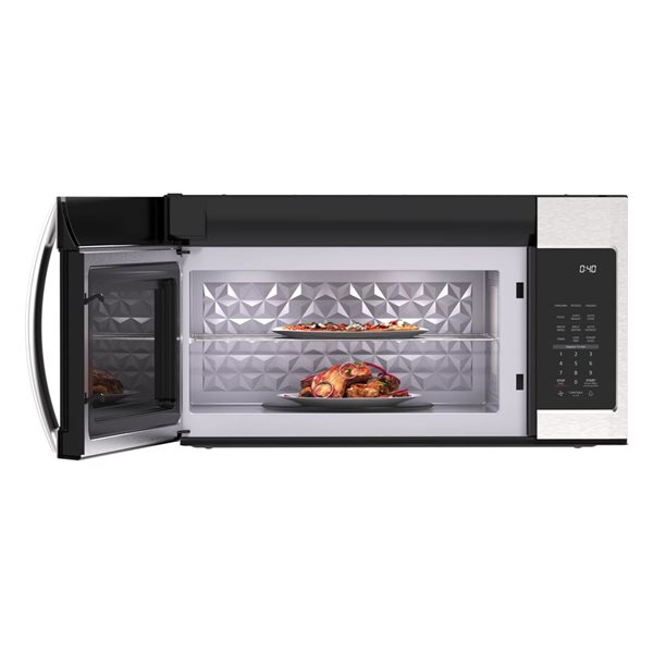 KoolMore Stainless Steel Over the Range Microwave 1.9-ft³