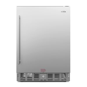 KoolMore 23.4-in Stainless Steel Solid-Door Built-In Refrigerator and Beverage Cooler 5-ft³