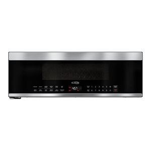 KoolMore 30-in Stainless Steel Over the Range Low Profile Microwave 1.2-ft³