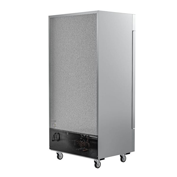 Koolmore 39-in Stainless Steel Commercial 2-Door Reach-In Freezer 35-ft³