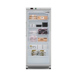 Koolmore Stainless Steel Commercial Manual Defrost Freezer w/ Glass Door 21-ft³