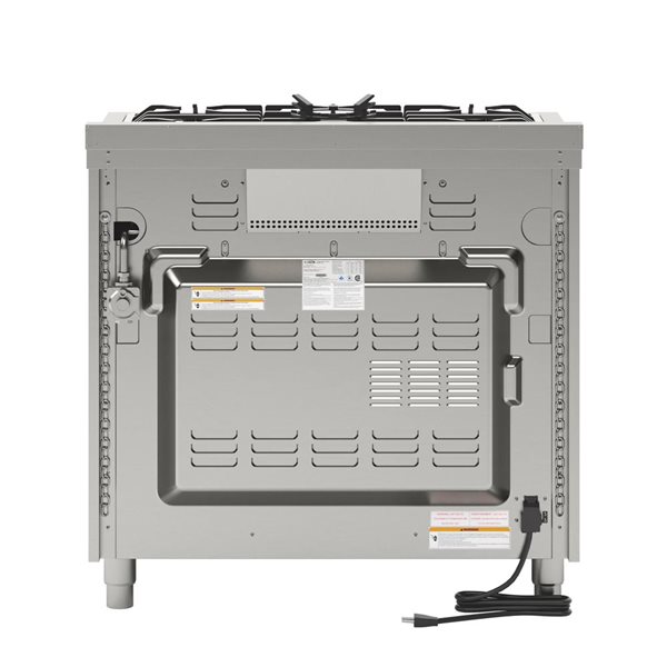 KoolMore 36-in Professional Stainless Steel Gas Range