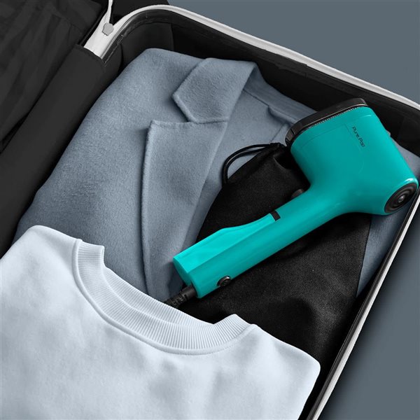 Rowenta Pure Pop Green Handheld Steamer w/ Reversible Steam Pad and Lint Remover