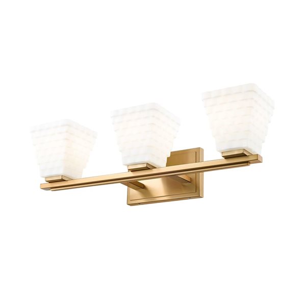 Z-Lite Annalise 3-Light Modern Gold Modern Vanity Light
