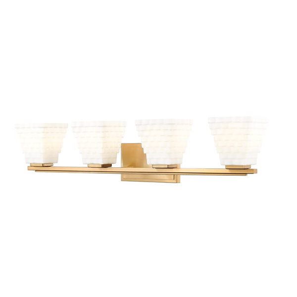 Z-Lite Annalise 4-Light Modern Gold Modern Vanity Light