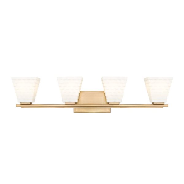 Z-Lite Annalise 4-Light Modern Gold Modern Vanity Light