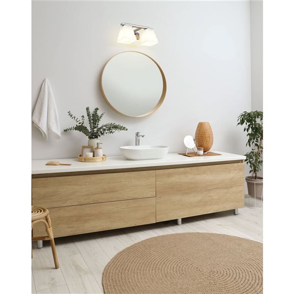 Z-Lite Annalise 2-Light Chrome Modern Vanity Light