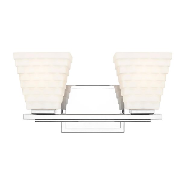 Z-Lite Annalise 2-Light Chrome Modern Vanity Light