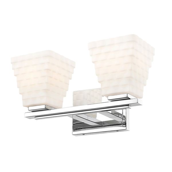 Z-Lite Annalise 2-Light Chrome Modern Vanity Light