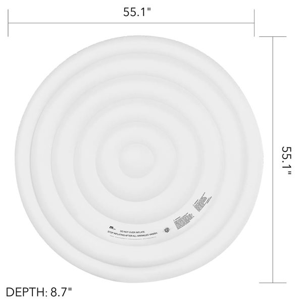 MSpa Inflatable Cover for 4P Round Spa