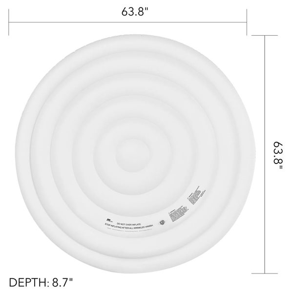 MSpa Inflatable Cover for 6P Round Spa