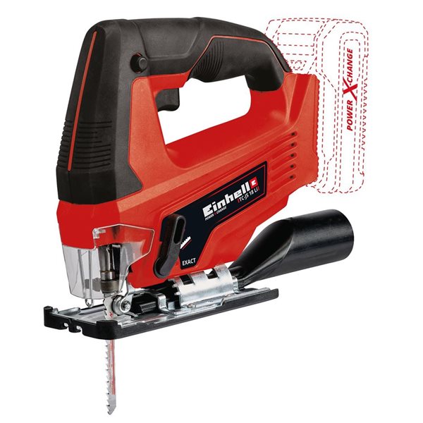 Scie sauteuse sans fil 1 po Einhell à vitesse variable 18 V TC-JS 18 Li