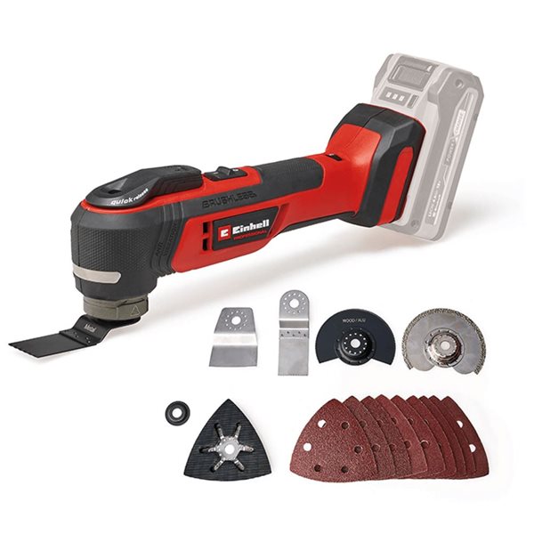 Einhell Cordless Oscillating Multi-Tool w/ Brushless Motor 18 V TP-MG 18 Li BL
