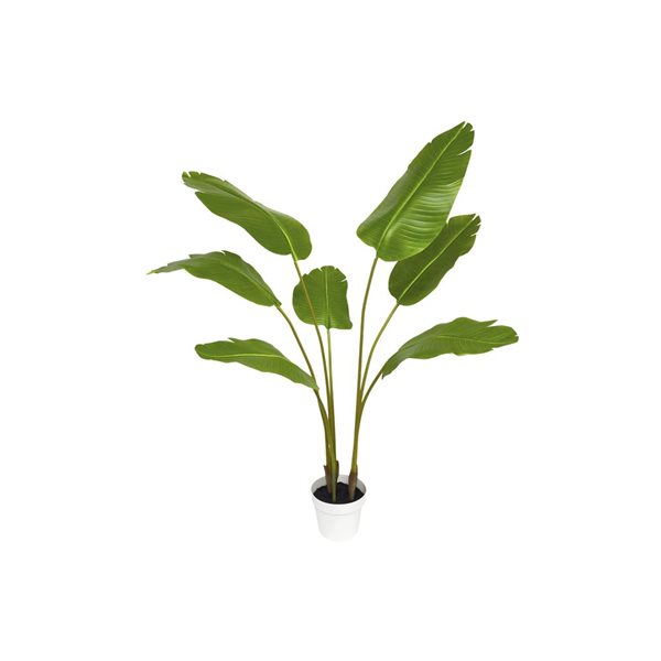 Algreen Artificial Paradise Palm 55-in w/ Plastic Planter