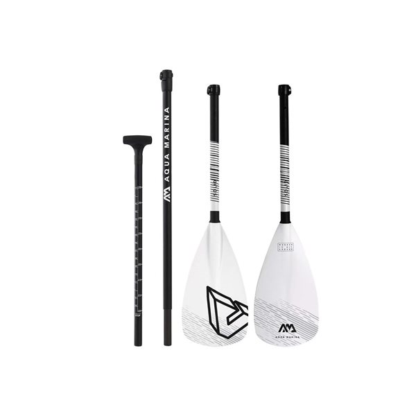 Pagaie ajustable 1 pièce pour iSUP par Aqua Marina en fibre de verre