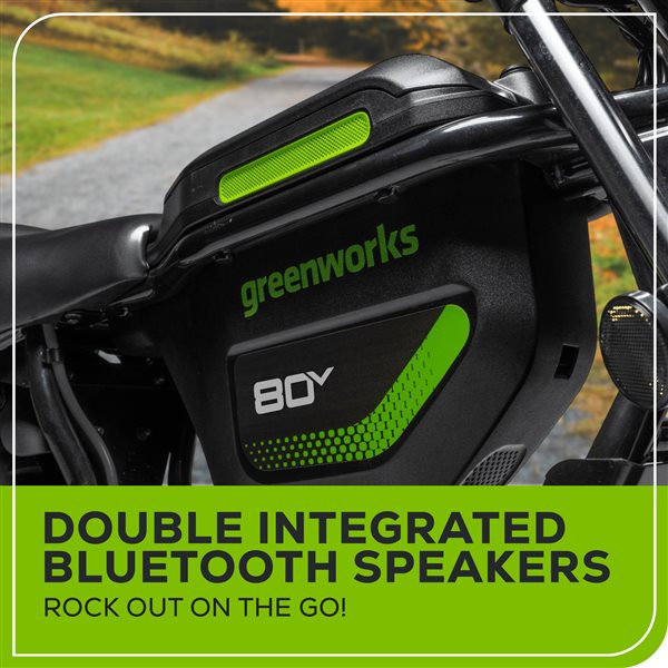 Greenworks STEALTH 19-in Wheels 80V Electric Mini-Bike