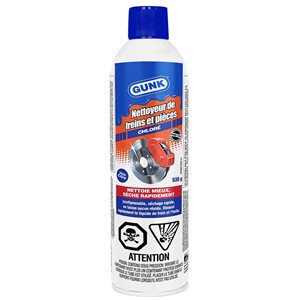 Nettoyeur de freins ininflammable Blster GUNK 538 g, 12/paquet