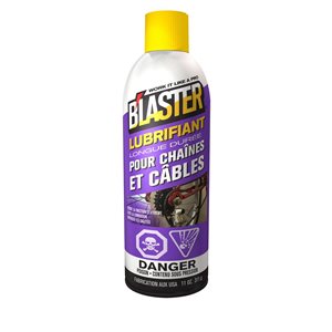 Lubrifiant pour câbles et chaînes Blaster 311 g, 6/paquet