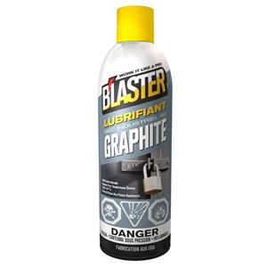 Lubrifiant solide au graphite Blaster 156 g, 6/paquet