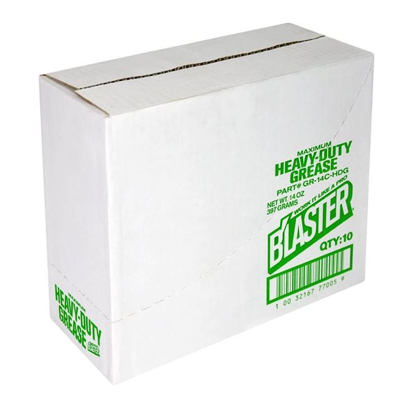 Blaster 397 g Maximum Heavy-Duty Grease - 10-pack