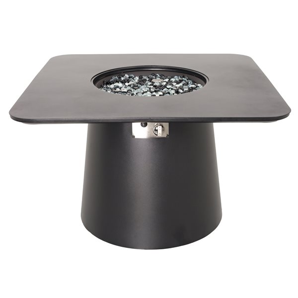 Paramount Opus Square Fire Pit Table, 39IN