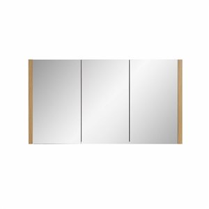GEF Selena 48 W x 26-in H Surface Mount Rough Oak Medicine Cabinet