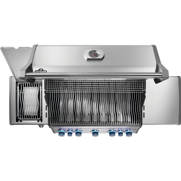 Napoleon Rogue PRO-S 625 Stainless Steel 5-Burner Natural Gas Grill w/ Infrared Side and Rear Burners