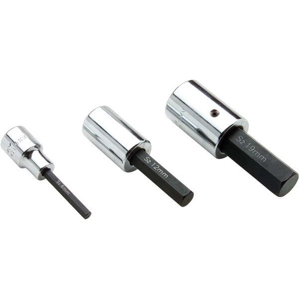 Gray Tools 12 mm x 1/2-in Drive Standard Hex Head Metric Chrome Finish Shallow Socket