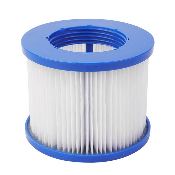 ALEKO Blue 6-Pack Water Filter Cartridge for Inflatable Hot Tub Spa