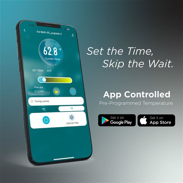 ALEKO Lumina 1 HP 110 V Cold Plunge Dual Chiller and Heater