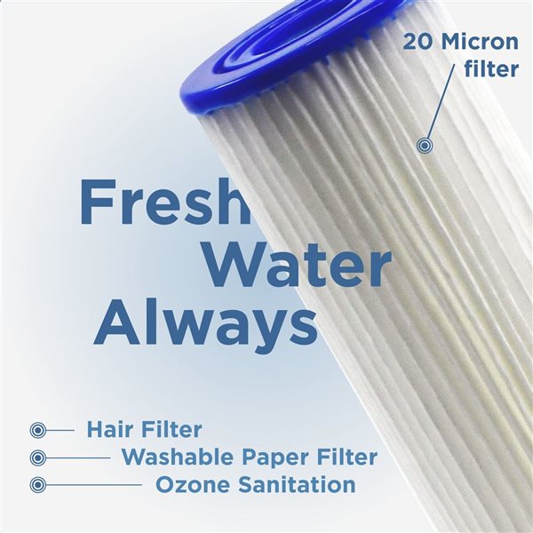 ALEKO Lumina 1 HP 110 V Cold Plunge Dual Chiller and Heater