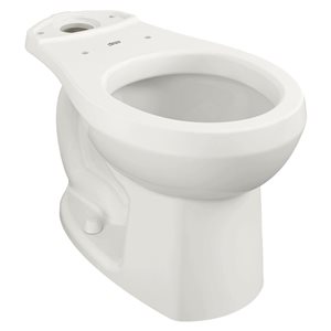 American Standard H2Option Standard Height Round Front Toilet Bowl - White