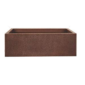 Unique Home Supplies 30-in W 16 Gauge Copper Kitchen Sink