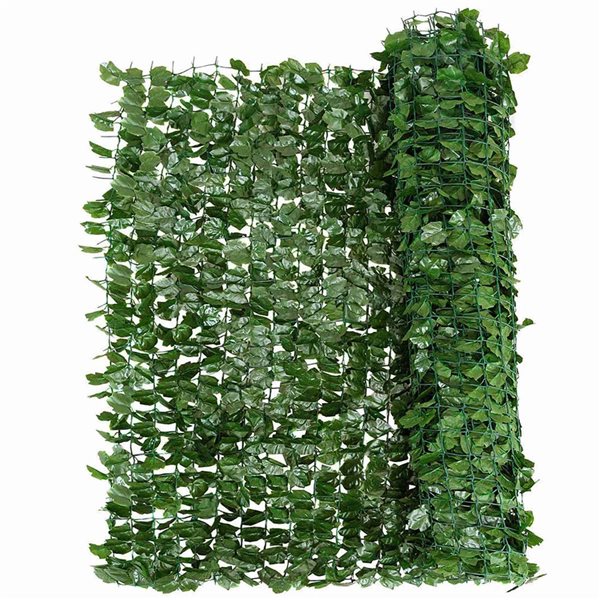 Costway 40 x 95-in Faux Ivy Leaf Decorative Hedge Privacy Fence Screen