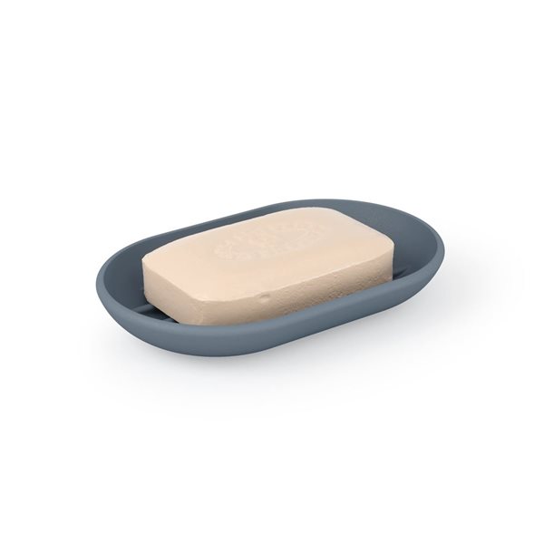 Umbra Touch Plastic Soap Dish - Slate Blue