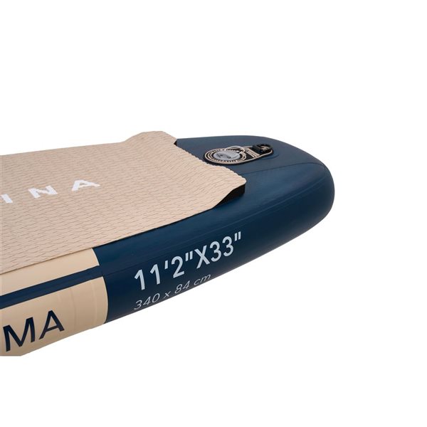 Planche à pagaie debout gonflable Magma Aqua Marina 11 pi L. x 33 po l. en PVC pour utilisation sur eau calme