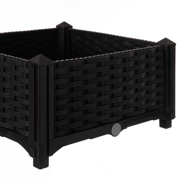 Gardenised Raised Bed Planter - 4/Pk