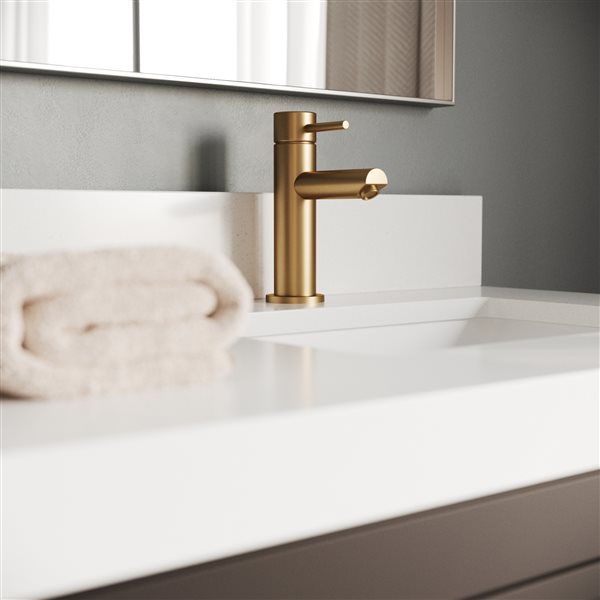 Urban Woodcraft Davos 36-in Single Espresso Coloured Vanity