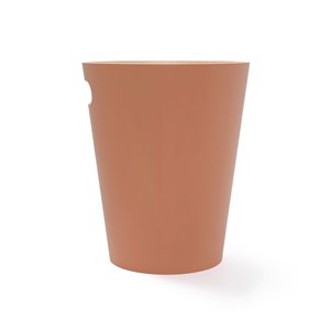 Umbra Woodrow 7.5 L Orange Wood Trash Can