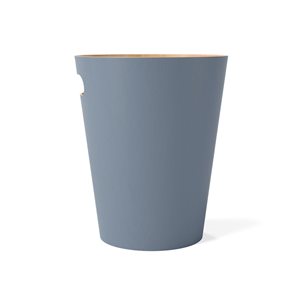 Corbeille Woodrow de Umbra 7,5 L en bois naturel blue