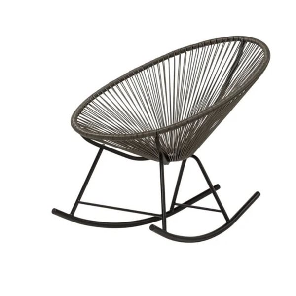Take me Home Grey Acapulco Rocking Lounge Chair WGY-1354Z | RONA
