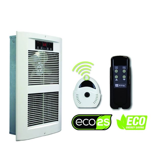 King Electric White Dove LPW ECO2S Heater 240 V 4500 W
