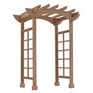 Yardistry Cedar Backyard Arbour