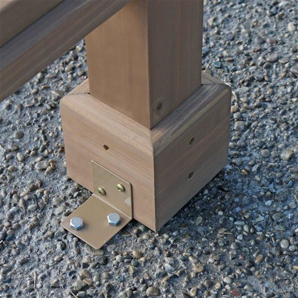 Yardistry Large Grand Cedar Backyard Arbour