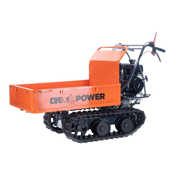 DK2 POWER 660 lb 7 HP 208 cc Gas-Powered Dump Cart w/ Tracks