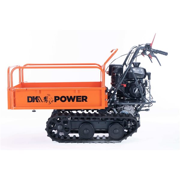 DK2 POWER 660 lb 7 HP 208 cc Gas-Powered Dump Cart w/ Tracks