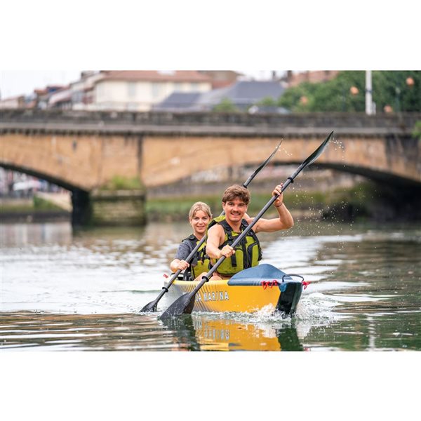 Kayak de vitesse gonflable 2 places Tomahawk AIR-K440-2P d'Aqua Marina 14,42 pi L