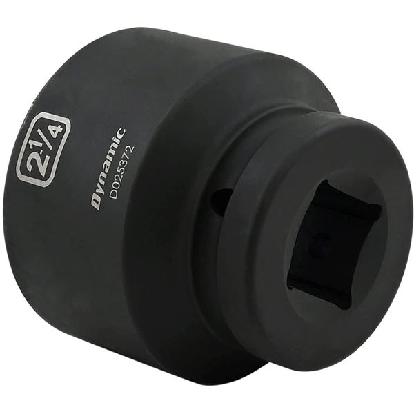 Dynamic Tools 2-1/4 x 1-in Drive Standard 6-Point Shallow Impact Socket