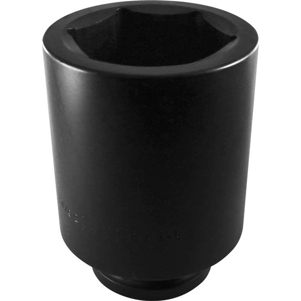 Gray Tools Standard 1 1/2-in Drive 6 Point Deep Length 3 5/16-in Impact Socket